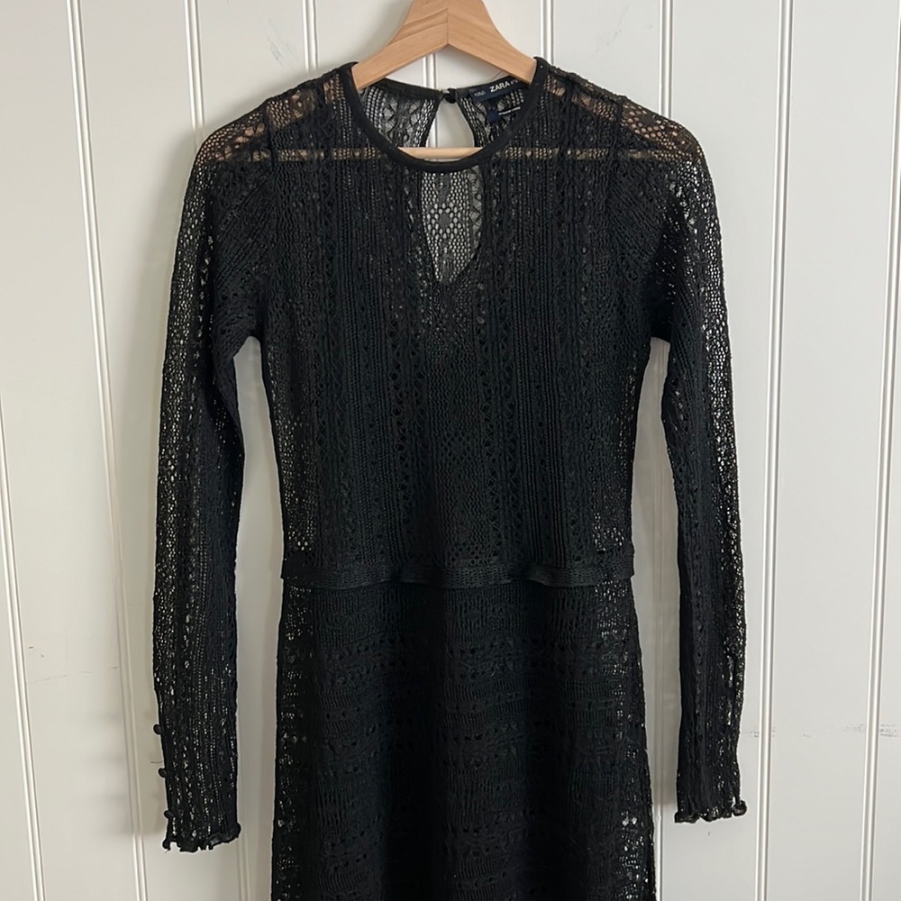 Zara Italian Yarn Knit Dress -Size Small